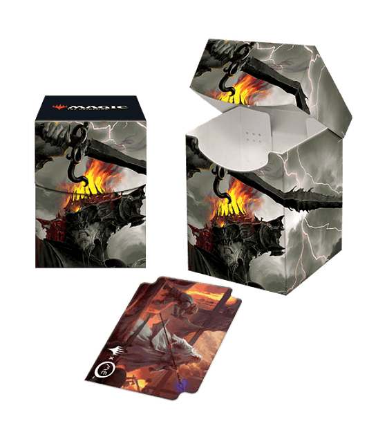 UP - THE LORD OF THE RINGS TALES OF MIDDLE-EARTH 100+ DECK BOX D FEATURING: SAURON FOR MTG
