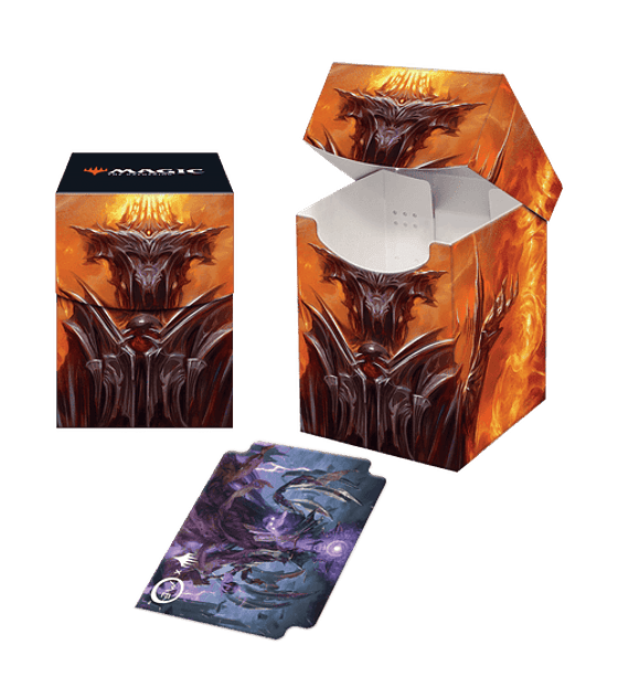 UP - THE LORD OF THE RINGS TALES OF MIDDLE-EARTH 100+ DECK BOX 3 FEATURING: SAURON FOR MTG