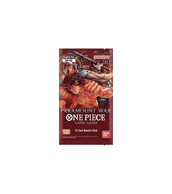 ONE PIECE CARD GAME -PARAMOUNT WAR- OP02 BOOSTER