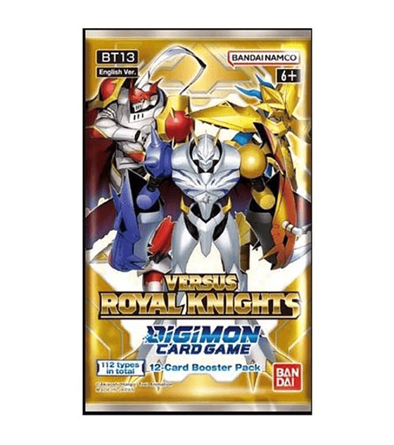DIGIMON CARD GAME - VERSUS ROYAL KNIGHTS BOOSTER BT13