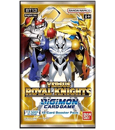 DIGIMON CARD GAME - VERSUS ROYAL KNIGHTS BOOSTER BT13