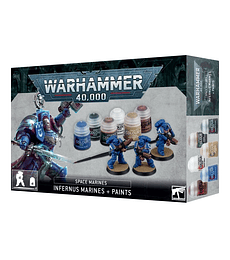 Space Marines: Infernus Marines + Paints Set