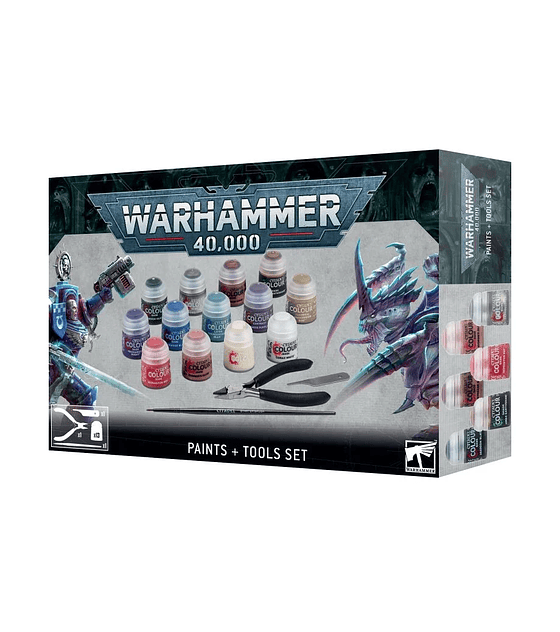 Warhammer 40,000: Paints + Tools Set