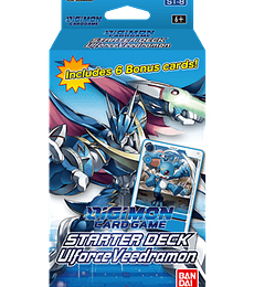 DIGIMON CARD GAME - STARTER DECK  ULFORCEVEEDRAMON ST-8 (6 DECKS) - EN