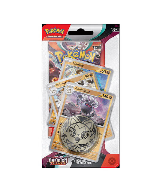 Pokémon TCG: Obsidian Flames Blister - Mankey, Primeape & Annihilape