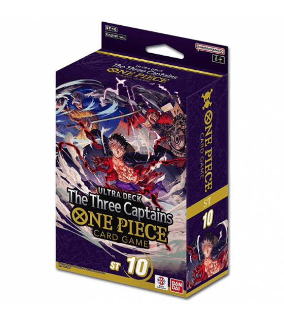 One Piece Card Game THE THREE CAPTAINS ULTRA DECK ST-10