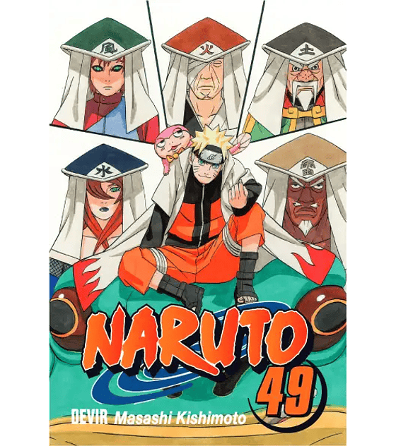 Naruto 49: O INÍCIO DA REUNIÃO DOS CINCO KAGE…!