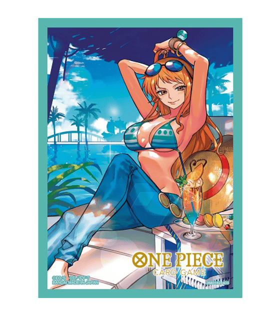 One Piece Card Game Official Sleeves NAMI