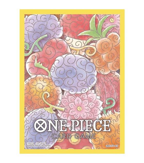 One Piece Card Game Official Sleeves DEVIL FRUITS