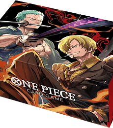 ONE PIECE CARD GAME - OFFICIAL STORAGE BOX ZORO & SANJI