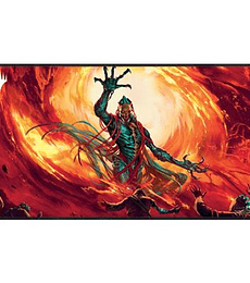 UP - BROTHERS WAR BLACK STITCHED PLAYMAT FOR MAGIC: THE GATHERING