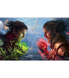 UP - BROTHERS WAR HOLOFOIL PLAYMAT FOR MAGIC: THE GATHERING