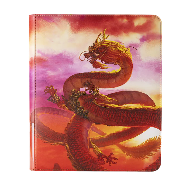 Dragon Shield Zipster Binder, Regular, Wood Dragon 2024