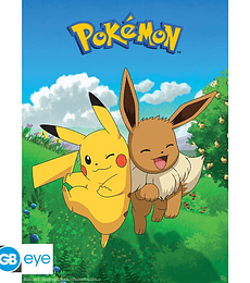  POKEMON - Set 2 Posters Chibi 52x38 - Environments