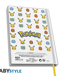  POKEMON -  A5 Notebook "Starters" 