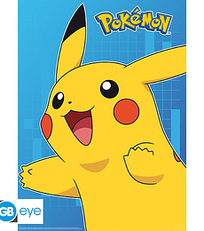  POKEMON - Set 2 Posters Chibi 52x38 - Colourful Characters