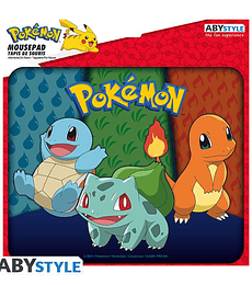 POKEMON - Flexible Mousepad - Starters Kanto 