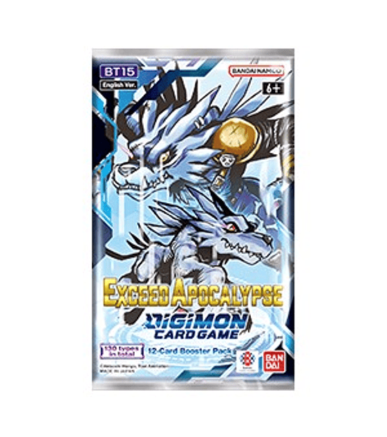Digimon Card Game - Exceed Apocalypse Booster - BT15 - EN