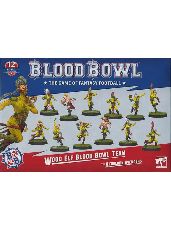 Blood Bowl Wood Elf Team, Athelorn Avengers Another Team Out Of The Pile Of Shame