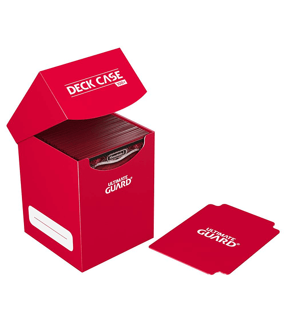 Ultimate Guard Deck Case 100+ Standard Size Red