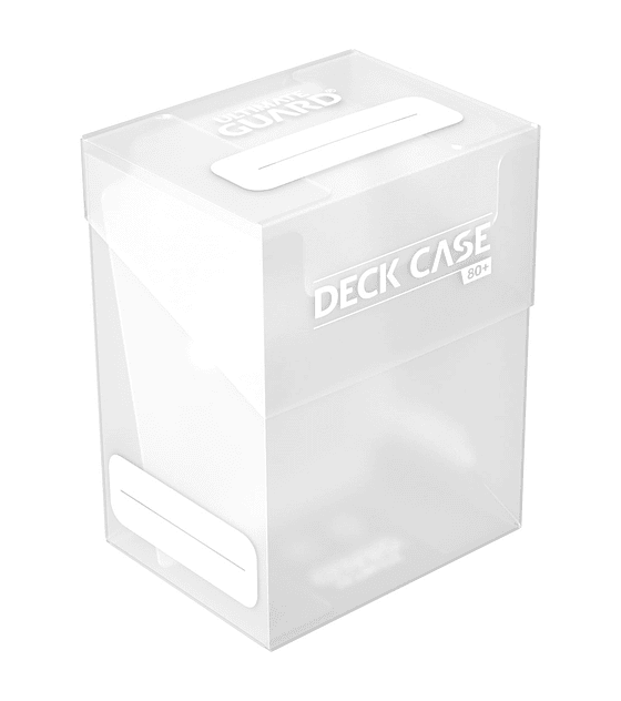 Ultimate Guard Deck Case 80+ Standard Size Transparent