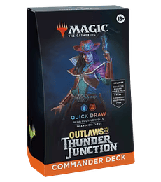 MTG - Outlaws of Thunder Junction Commander Deck - Quick Draw - EN