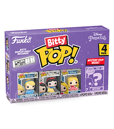 Hover to zoom | Click to enlarge FUNKO BITTY POP! DISNEY PRINCESSES - CINDERELLA (3+1 MYSTERY CHASE)