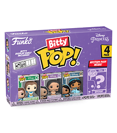 FUNKO BITTY POP! DISNEY PRINCESSES - BELLE (3+1 MYSTERY CHASE)