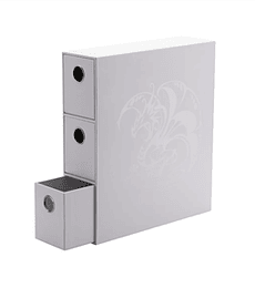 DRAGON SHIELD FORTRESS CARD DRAWERS - WHITE