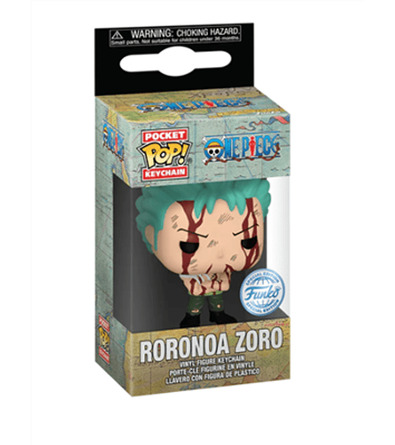 Funko POP! Keychain: OP - Zoro "Nothing Happened"