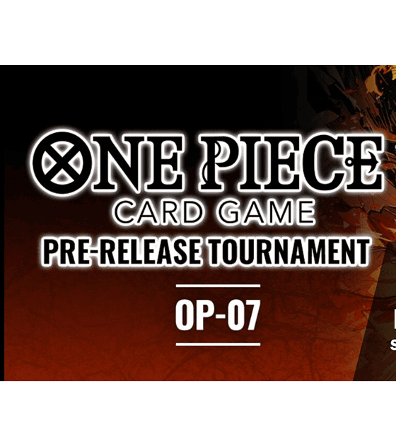 PRERELEASE ONE PIECE CARD GAME OP-07!