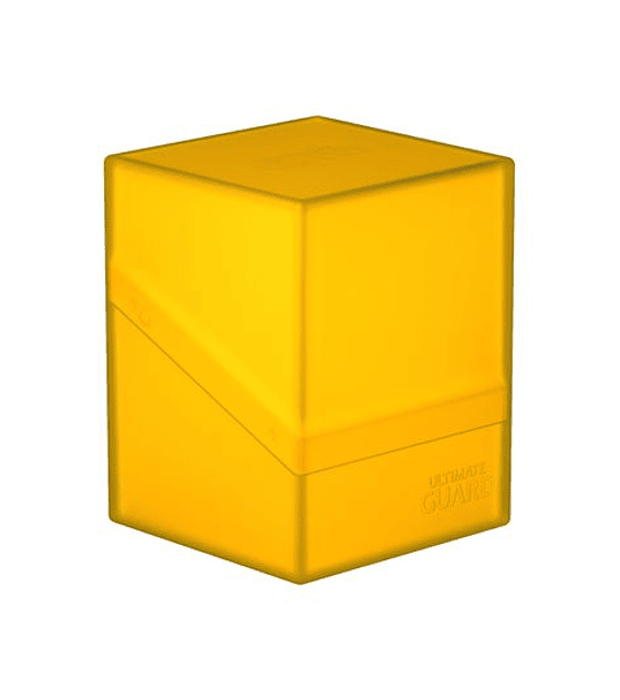 Ultimate Guard Boulder Deck Case 100+ Standard Size Amber