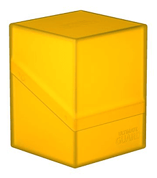 Ultimate Guard Boulder Deck Case 100+ Standard Size Amber