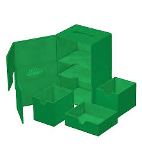 Ultimate Guard Twin Flip'n'Tray 160+ Xenoskin - Green