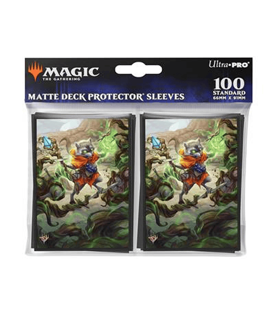 UP - Bloomburrow 100ct Deck Protector Sleeves D for Magic: The Gathering (100 Sleeves)