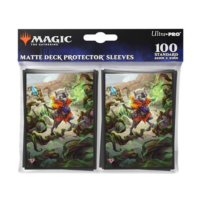 Magic The Gathering Bloomburrow 100ct Deck Protector Sleeves Blue Island main image 1