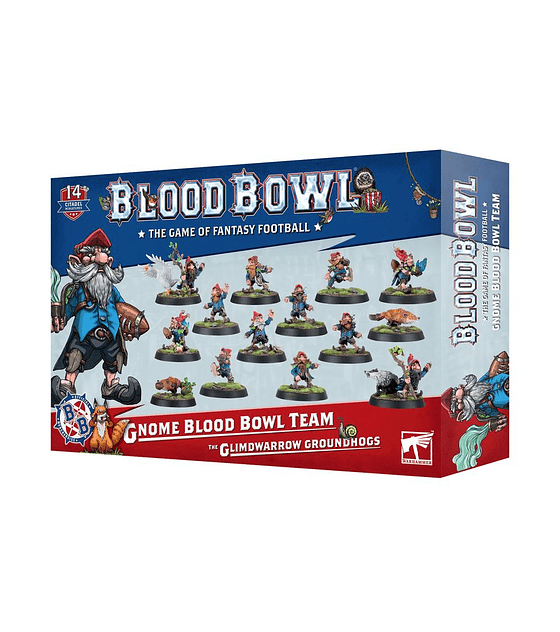 Gnome Blood Bowl Team: The Glimdwarrow Groundhogs
