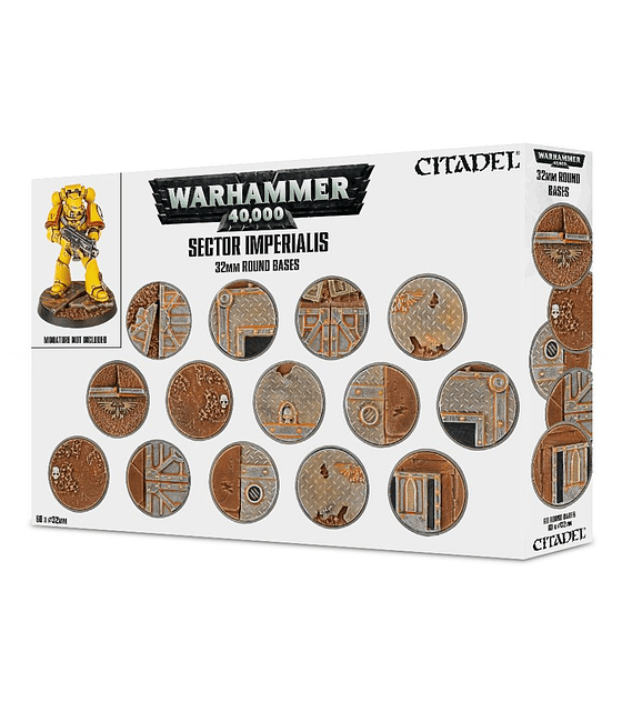 Sector Imperialis 32mm Round Bases
