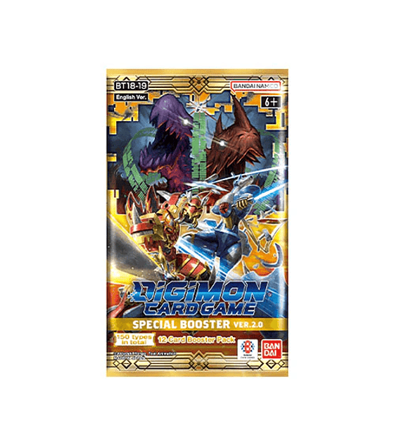 Digimon Card Game - Special Booster Ver.2.0 BT18-19 Booster - EN