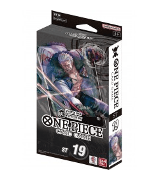 One Piece Card Game: Black Smoker ST19 Starter Deck - EN