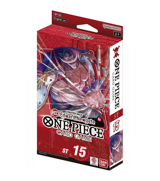 One Piece Card Game: RED Edward.Newgate ST-15 Starter Deck - EN