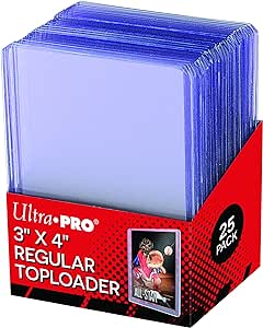 Pevné Obaly Na Karty Ultra PRO Regular Toploader - 3" X 4" Průhledné 25ks - Foto 4