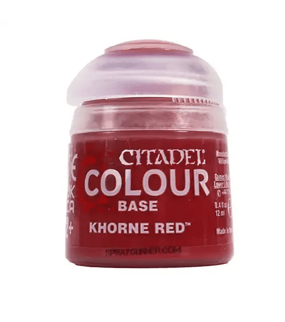 Base: Khorne Red