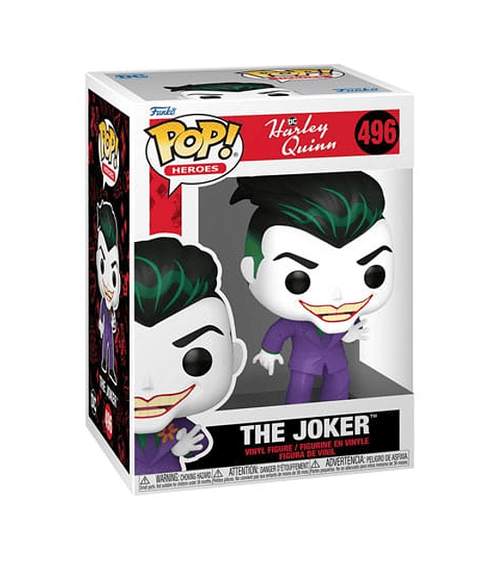 Harley Quinn Animated Series POP! Heroes Vinyl Figure The Joker 9 cm