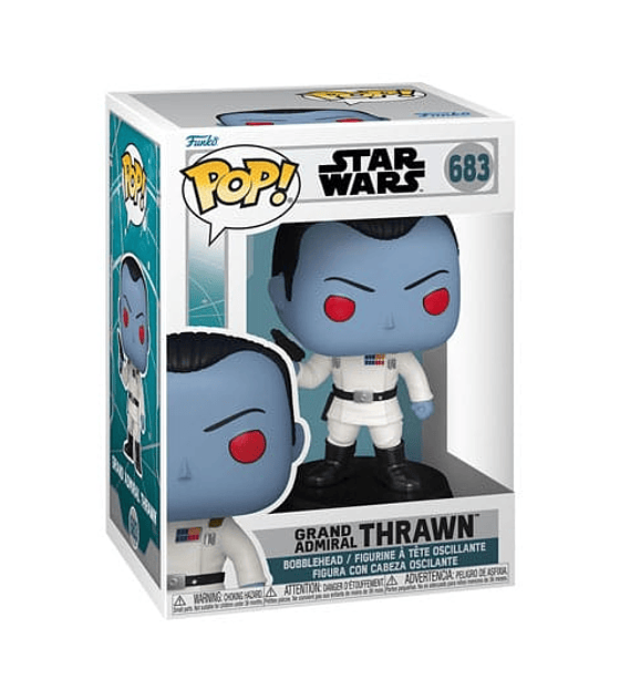Star Wars: Ahsoka POP! Vinyl Figure S2 - Grand Admiral Thrawn 9 cm