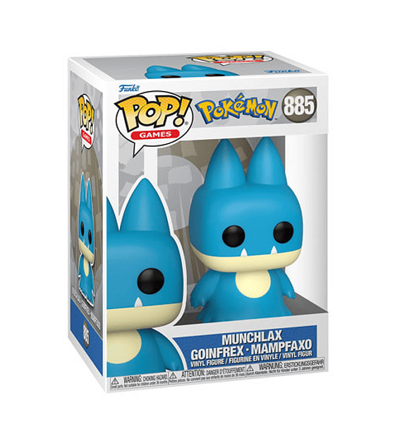 Pokemon POP! Games Vinyl Figure Munchlax (EMEA) 9 cm