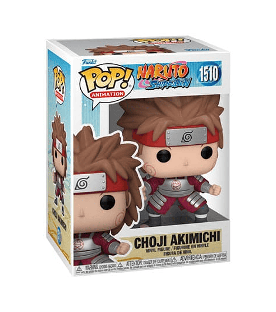 Naruto Pop! Animation Vinyl Figure Choji Akimichi 9 cm