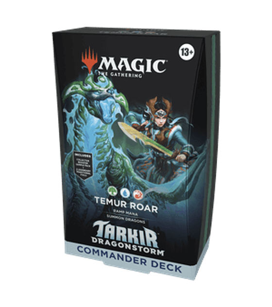 Commander: Tarkir: Dragonstorm: "Temur Roar" Commander Deck