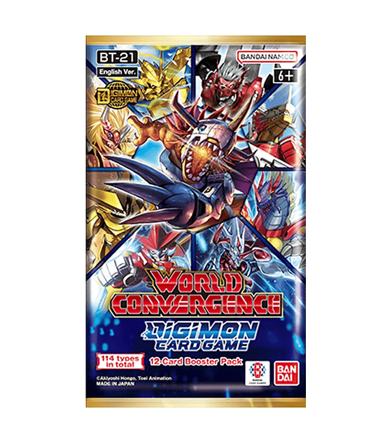 Digimon Card Game - World Convergence BT21 Booster 