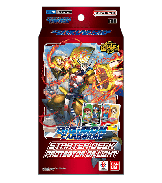 Digimon Card Game - Starter Deck Display ST20 Protector Of Light - EN